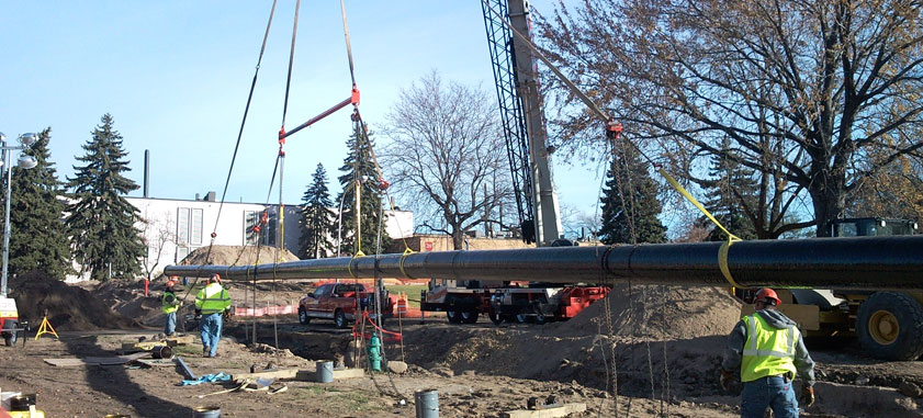 Underground Condensate Replacement Phases One and Two